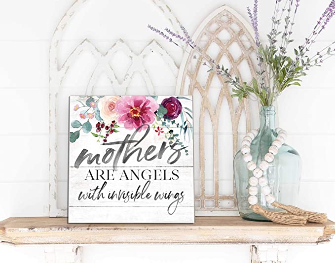 Mothers Are Angels Tablesitter Sign