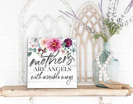 Mothers Are Angels Tablesitter Sign