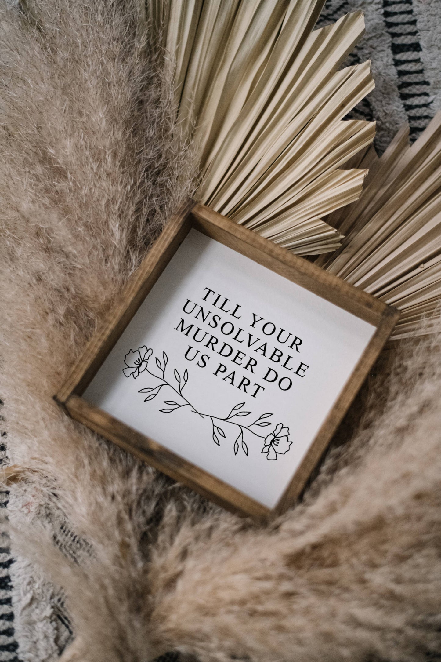 Do Us Part Wood Sign