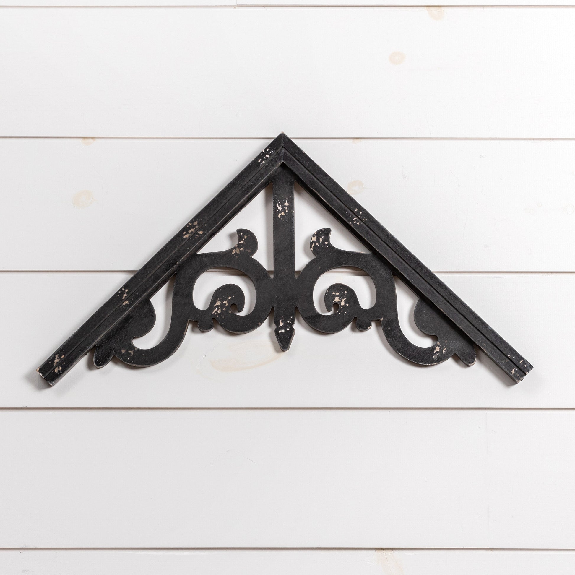 Black Gable Bracket Decor Rose City Decor