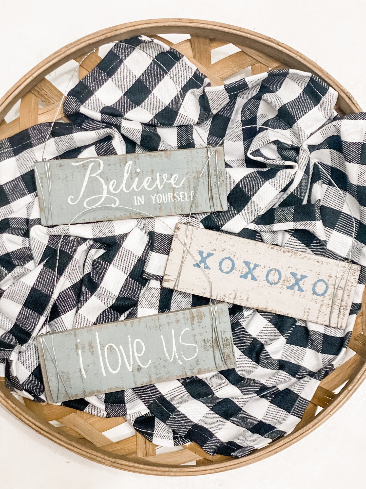 Rustic Wooden Ornament