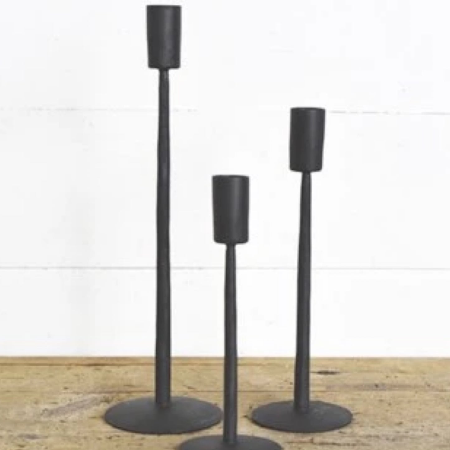 Metal Candle Holder Set