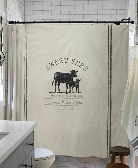 Sweet Feed Shower Curtain 72"