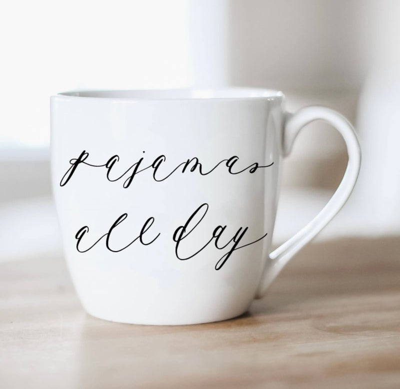 Pajamas All Day mug
