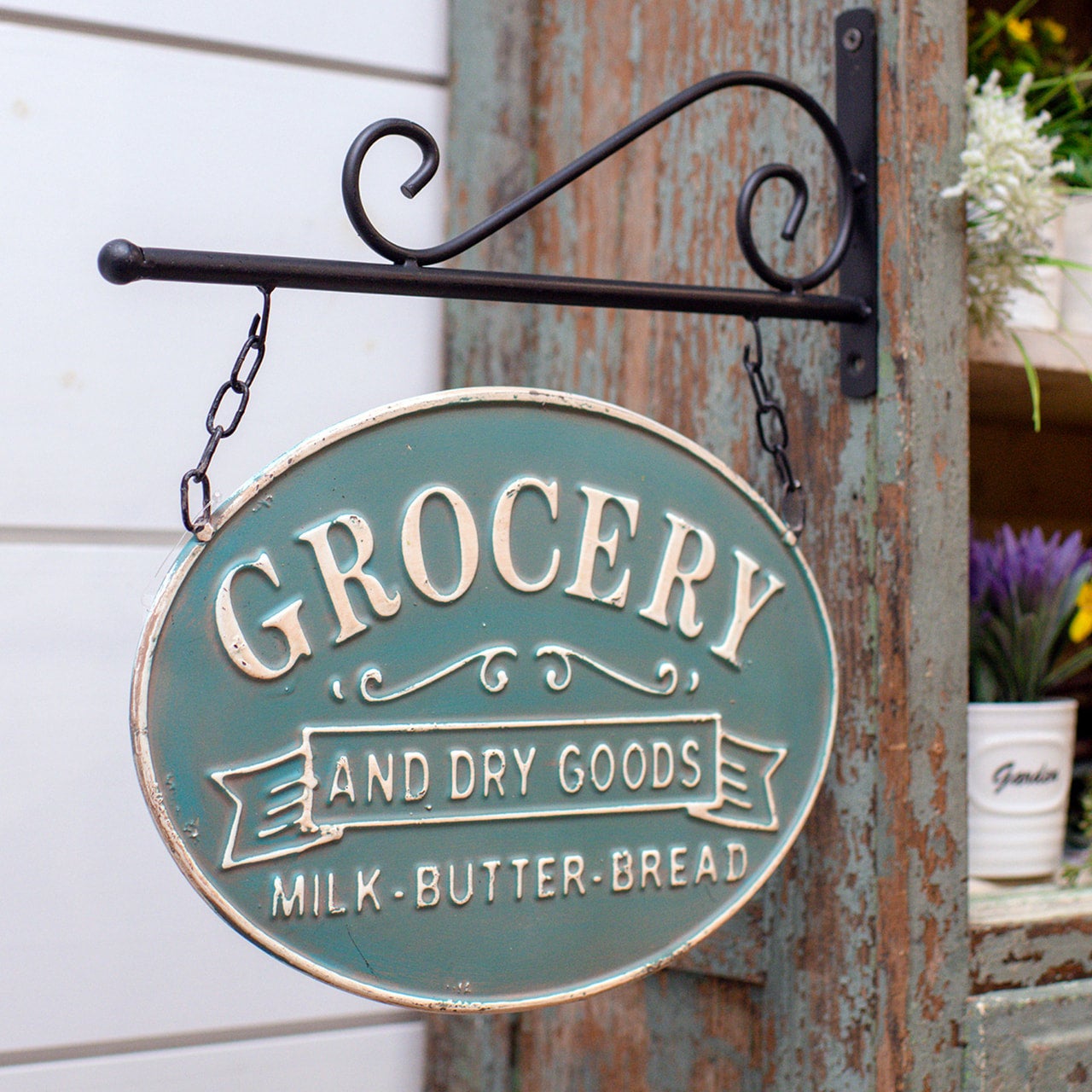 Grocery Bracket Sign