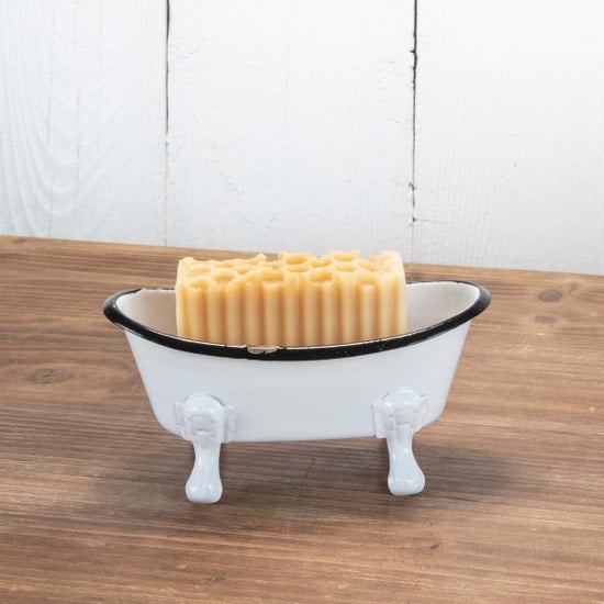 Mini Enamel Bathtub Holder