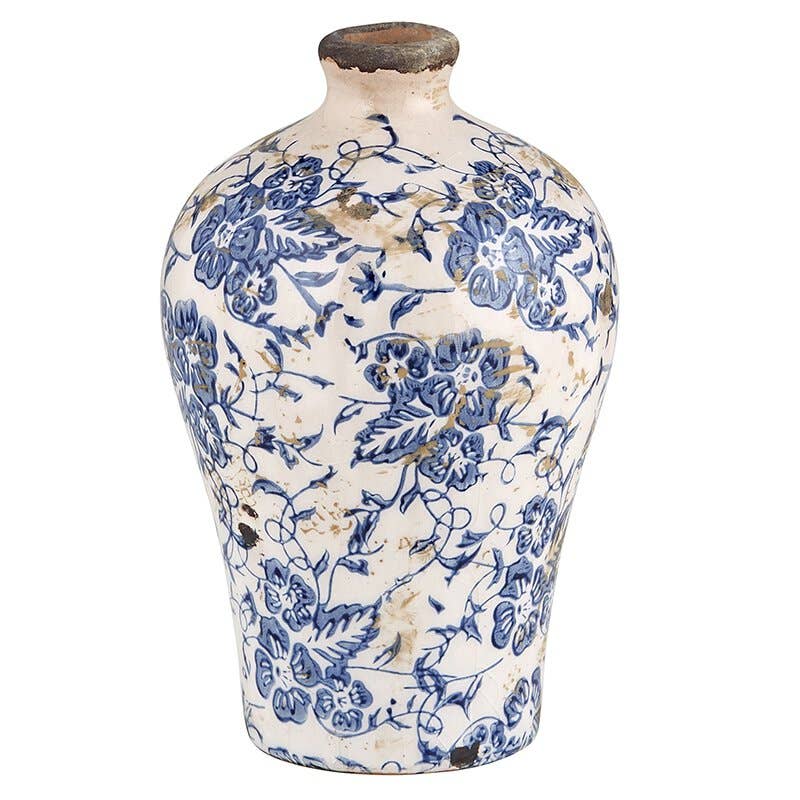 Vintage Blue Small Vase
