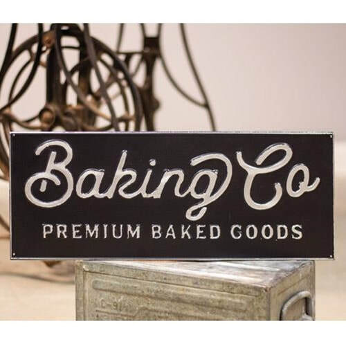 Baking Co Sign Decor Rose City Decor