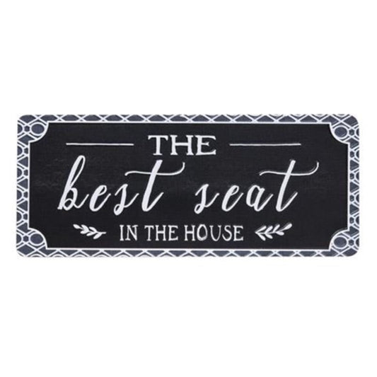 Best Seat in the House Sign Decor Rose City Decor 