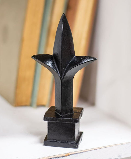 Black Resin Finial Decor Rose City Decor