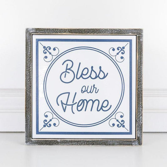 Bless This Home Sign Decor Rose City Decor 
