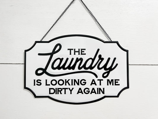Funny Laundry Sign