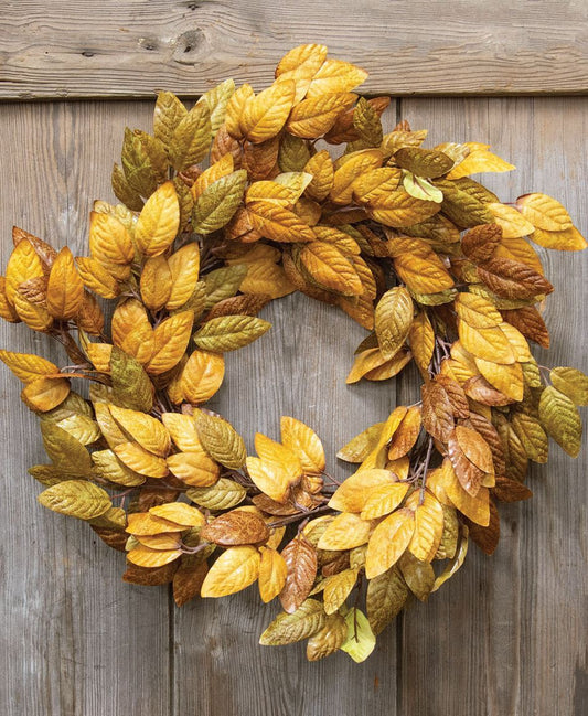 Golden Hues Wreath