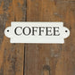 Coffee Tin Sign