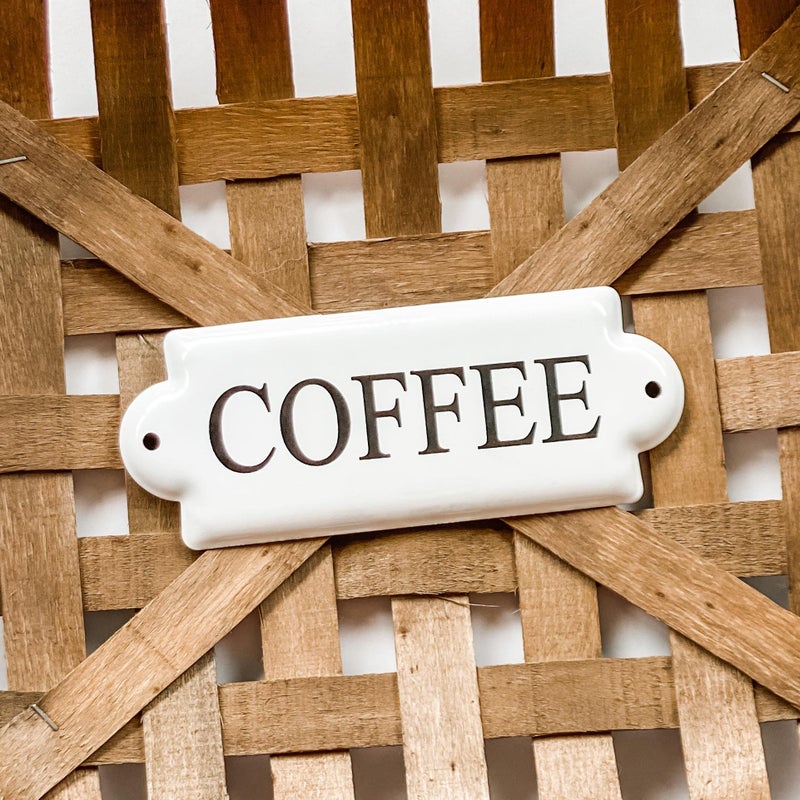 Coffee Tin Sign