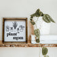 Plant Mom Wood Sign