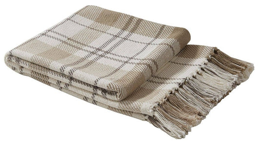 In The Meadow Plaid Throw